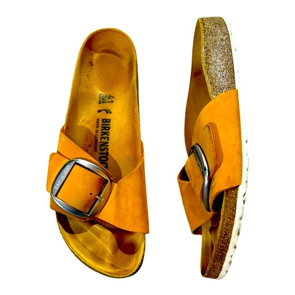 Birkenstock Madrid Big Buckle Sandals Sz 41 Narrow - Picture 1 of 5